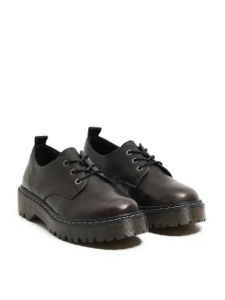 Cropp Półbuty*Czarne półbuty derby czarny