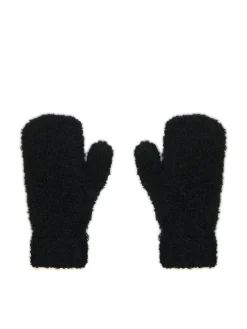 Cropp Rękawiczki*Czarne rękawiczki z domieszką wełny czarny