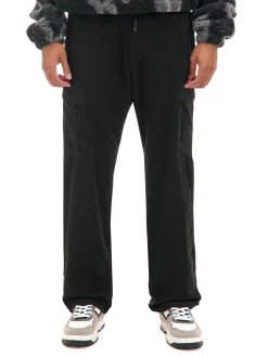 Cropp Spodnie*Czarne spodnie jogger loose czarny