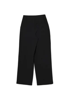 Cropp Spodnie*Czarne spodnie w paski czarny