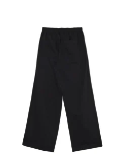Cropp Spodnie*Czarne spodnie wide leg czarny