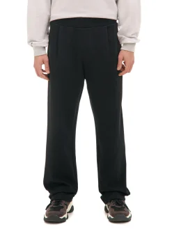 Cropp Spodnie*Czarne spodnie z dżerseju czarny