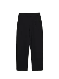 Cropp Spodnie*Czarne spodnie z dżerseju czarny