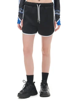 Cropp Sety*Czarne szorty dresowe czarny