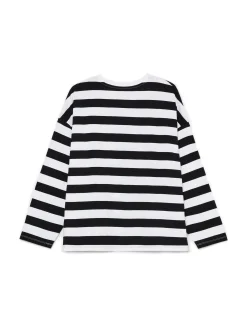 Cropp Unisex|Unisex*Czarno-biała bluzka w paski UNISEX wielobarwny