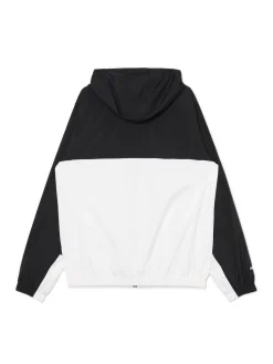 Cropp Kurtki, Płaszcze*Czarno-biała kurtka z kapturem czarny