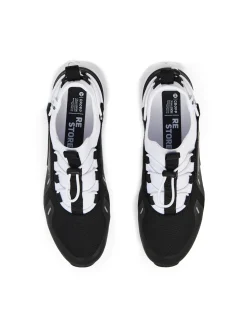 Cropp Sneakersy*Czarno-białe sneakersy z odblaskowymi detalami biały