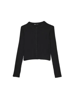Cropp Swetry*kardigan z guzikami czarny
