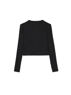 Cropp Swetry*kardigan z guzikami czarny