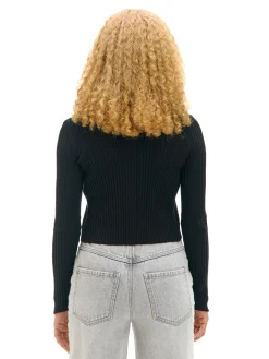 Cropp Swetry*kardigan z guzikami czarny