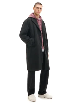 Cropp Kurtki Zimowe|Kurtki, Płaszcze*klasyczny płaszcz czarny