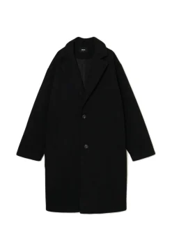 Cropp Kurtki Zimowe|Kurtki, Płaszcze*klasyczny płaszcz czarny