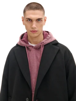 Cropp Kurtki Zimowe|Kurtki, Płaszcze*klasyczny płaszcz czarny