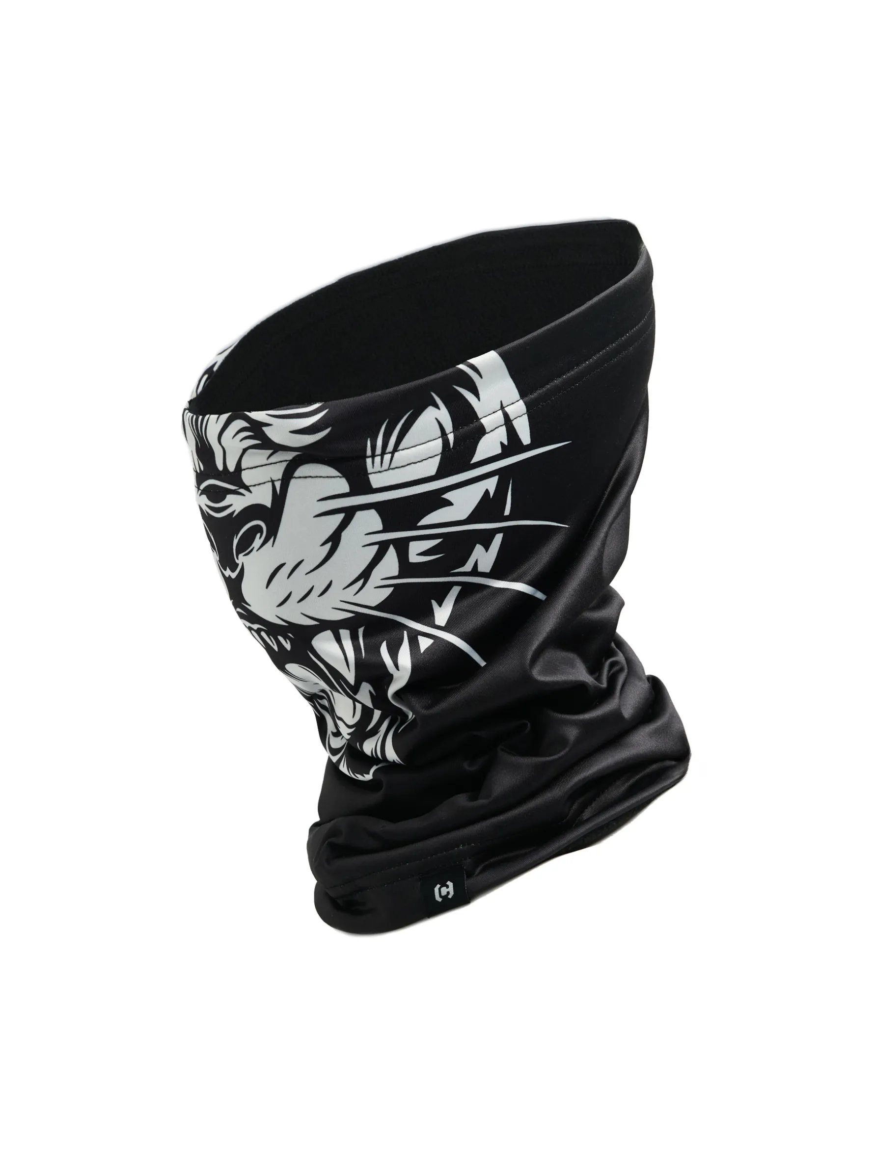 Cropp Kominy, Szaliki*komin ze zwierzęcym motywem czarny