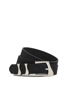 Cropp Paski*pasek z dekoracyjną klamrą czarny