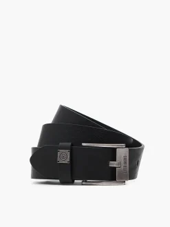 Cropp Paski*pasek z imitacji skóry czarny