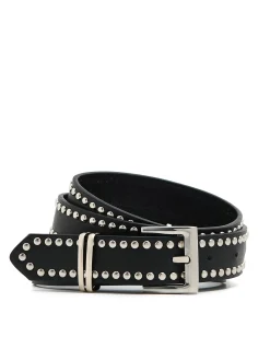 Cropp Paski*pasek z ozdobnymi detalami czarny