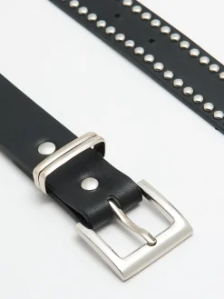 Cropp Paski*pasek z ozdobnymi detalami czarny