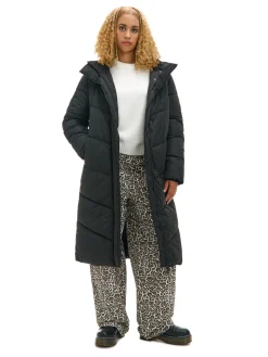 Cropp Kurtki, Płaszcze*płaszcz z kapturem czarny