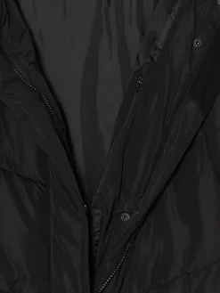 Cropp Kurtki, Płaszcze*płaszcz z kapturem czarny