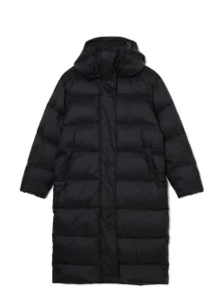 Cropp Kurtki, Płaszcze*pikowany płaszcz z kapturem czarny