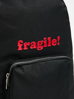 Cropp Torby, Plecaki*plecak z napisem czarny