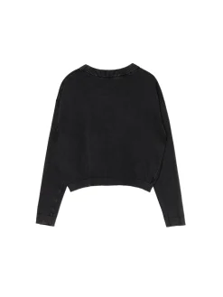 Cropp Swetry*sweter z efektem sprania czarny
