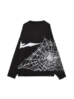 Cropp Swetry*sweter z pająkiem czarny