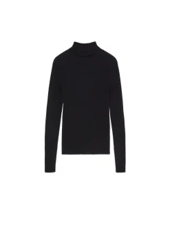 Cropp Swetry*sweter z półgolfem czarny