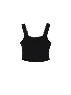 Cropp Koszulki, Topy*top czarny