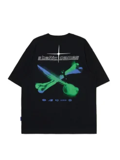 Cropp Koszulki*T-shirt Baltic Games czarny