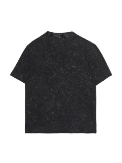 Cropp Koszulki*T-shirt z efektem acid wash czarny