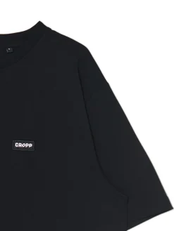 Cropp Koszulki*T-shirt z haftem czarny