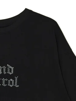 Cropp Unisex|Unisex*T-shirt z nadrukiem UNISEX czarny