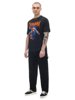 Cropp Koszulki*t-shirt z nadrukiem Chainsaw Man czarny