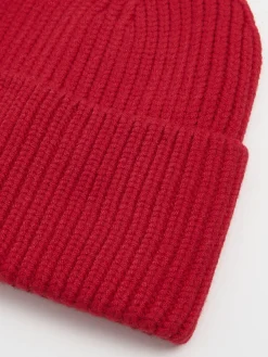 Cropp Czapki*Czerwona czapka beanie czerwony