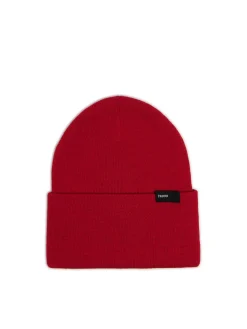 Cropp Czapki|Basic*Czerwona czapka beanie czerwony