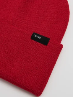 Cropp Czapki|Basic*Czerwona czapka beanie czerwony