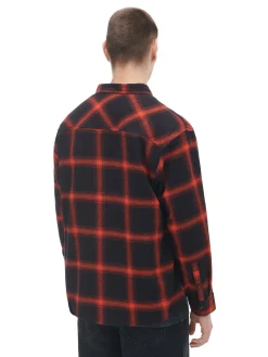 Cropp Koszule*Czerwona flanelowa koszula w kratę czerwony