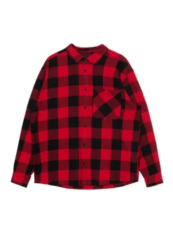 Cropp Koszule*Czerwona koszula w kratę czerwony