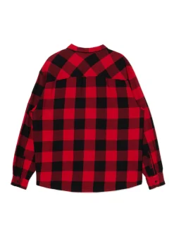 Cropp Koszule*Czerwona koszula w kratę czerwony