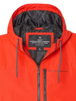 Cropp Kurtki, Płaszcze*Czerwona kurtka z kapturem czerwony