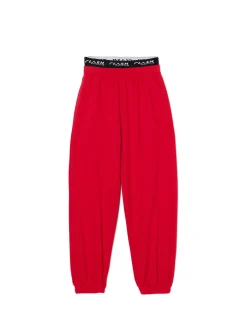 Cropp Spodnie*Czerwone dresowe joggery czerwony