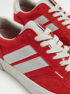 Cropp Trampki*Czerwone trampki czerwony