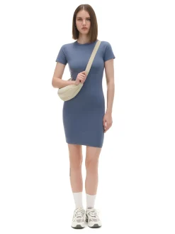 Cropp Sukienki, Kombinezony*Dopasowana sukienka mini granatowy