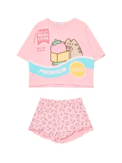 Cropp Piżamy*Dwuczęściowa piżama Pusheen różowy
