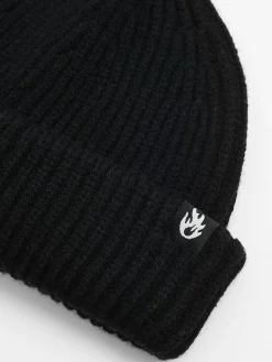 Cropp Czapki|Basic*Dzianinowa czapka short beanie czarny