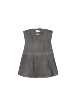 Cropp Sukienki, Kombinezony*Dzianinowa sukienka mini szary