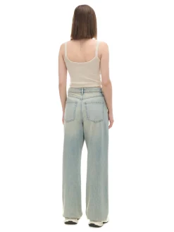 Cropp Jeansy*Jasne jeansy baggy niebieski