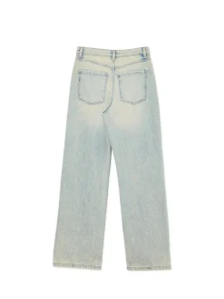 Cropp Jeansy*Jasne jeansy baggy niebieski